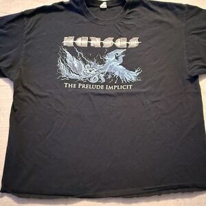 Kansas 2016 Blk Band Graphic Tee The Prelude Implicit Size‎ 2xl Faded Gildan Tag